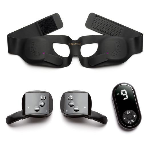 Onyx EyeFix PRO 2-Mode 9 Intensity EMS & Heat Therapy Silicone Eye Mask