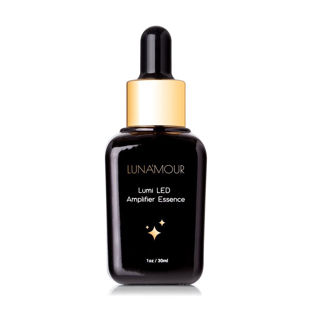 Lumi LED Amplifier Essence, 30ml bottle of conductive facial serum