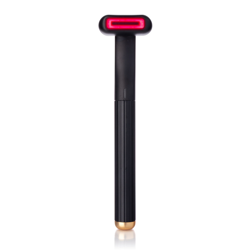 LunaBeauty illuminating EMS and red light therapy wand