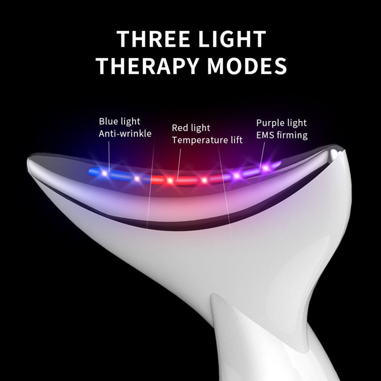 NeckLite: Microcurrent + Trio LED Therapy Anti-Aging Device