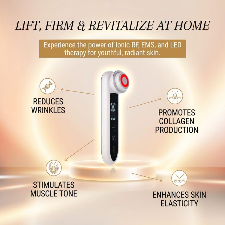 V-LIFT Ionic RF + EMS + LED Facial Device