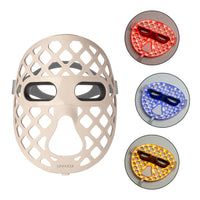 AuraLux Advanced+ LED face mask, detail view