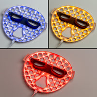 AuraLux Advanced+ LED face mask, detail view