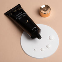 Firmique Body Elixir, ingredients and detail view