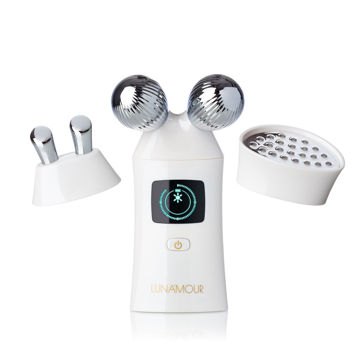 ElectraLume 3-in-1 microcurrent and LED facial device, handheld