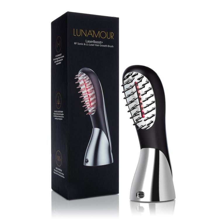 LaserBoost+ RF Sonic & LL-Laser Hair Growth Brush