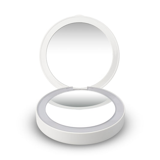 GOGO Bright Rechargeable LED Travel Mirror